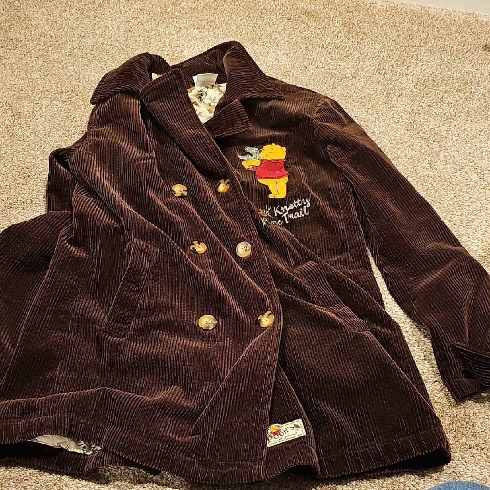 Womens Brown Corduroy Jacket